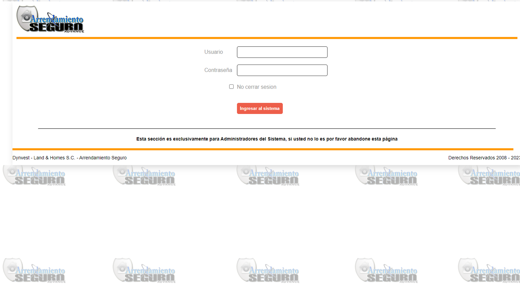 ARRENDAMIENTO SEGURO